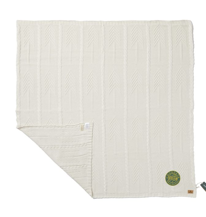 tentree Organic Cotton Cable Blanket