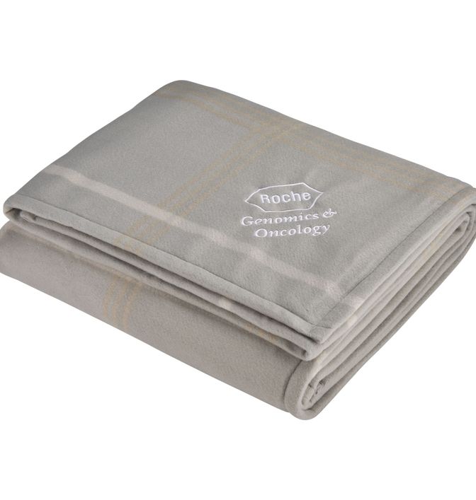 Plaid Fleece Sherpa Blanket