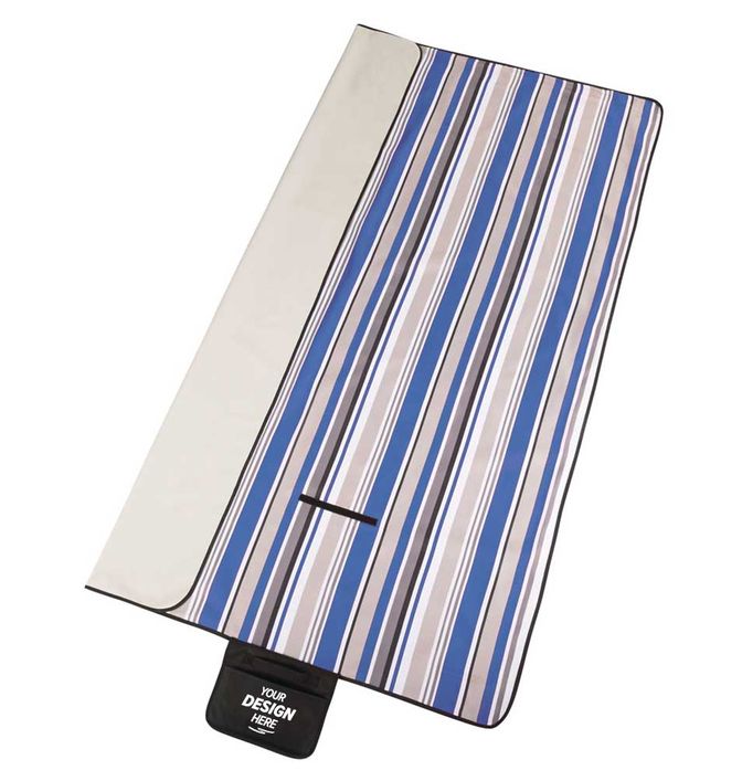 Oversized Striped Picnic and Beach Blanket