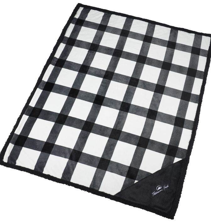 Field & Co.® Buffalo Plaid Sherpa Blanket