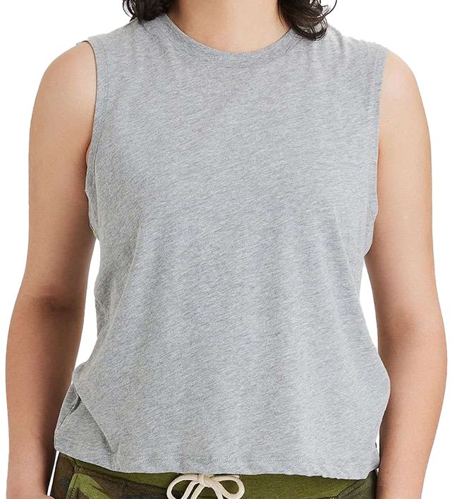 Alternative Women's Jersey CVC Go-To Crop Muscle Tank