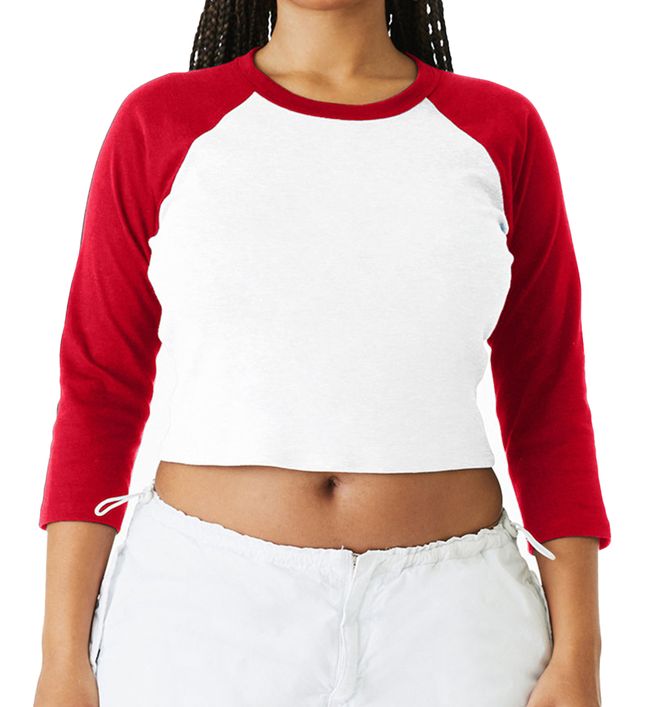 Bella + Canvas Women's 3/4 Raglan Baby Tee