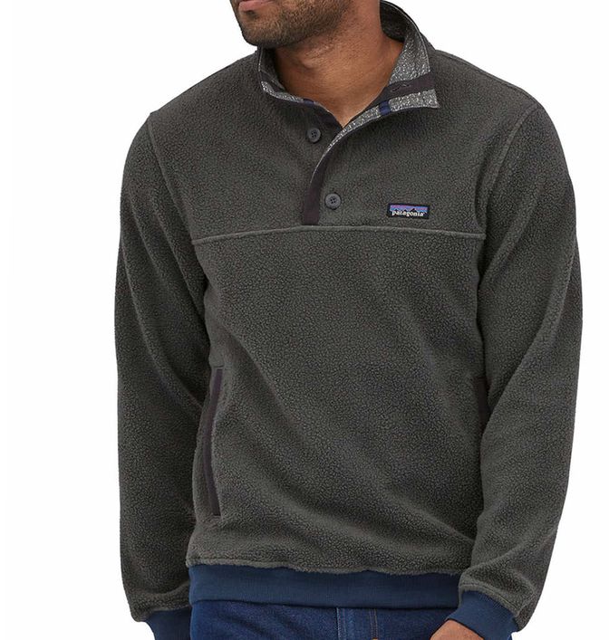 Patagonia Shearling Button Pullover