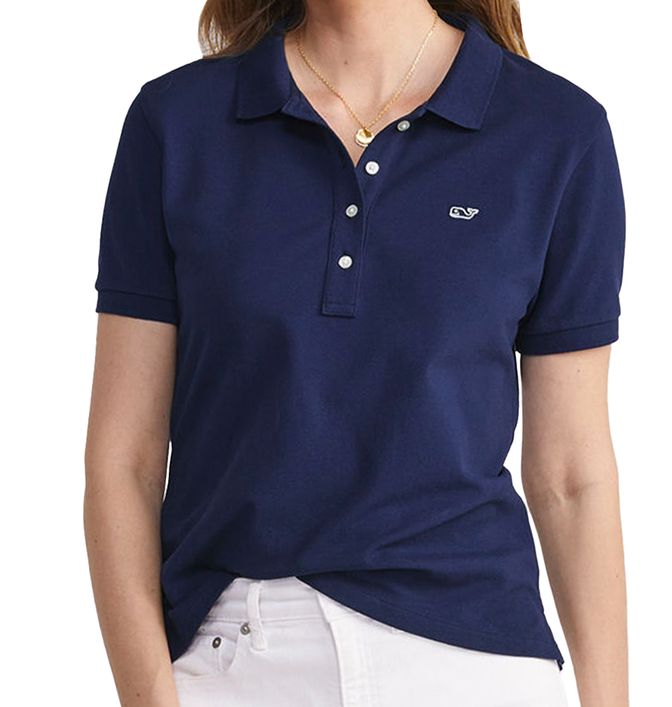 Vineyard Vines Women's Short Sleeve Pique Polo