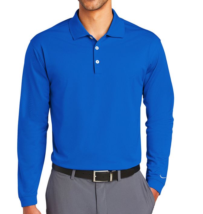Nike Long Sleeve Dri-Fit Stretch Tech Polo
