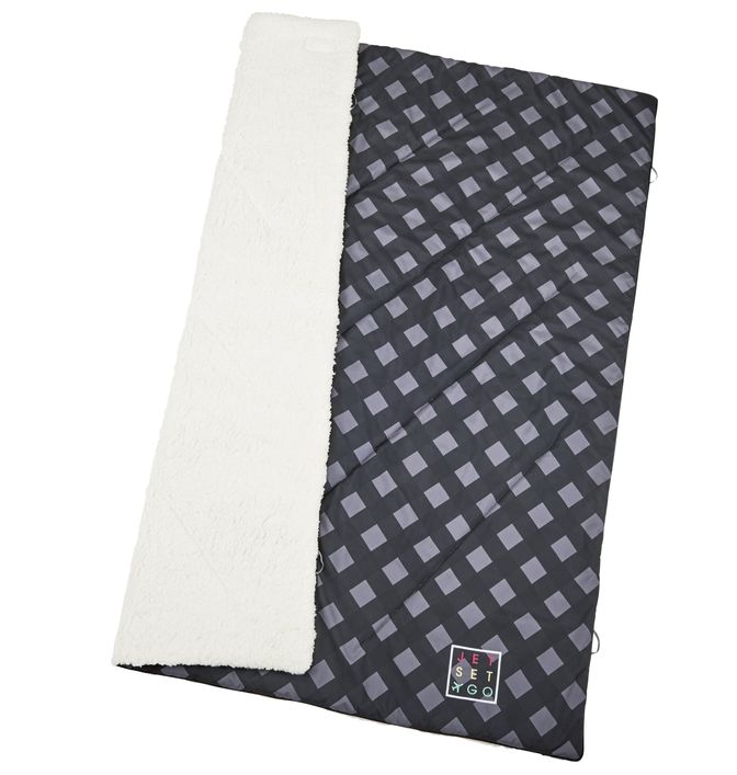 High Sierra Roll-Up Puffy Sherpa Blanket