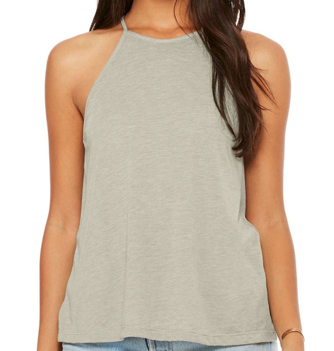 Bella + Canvas Women's Flowy High Neck Tank Top
