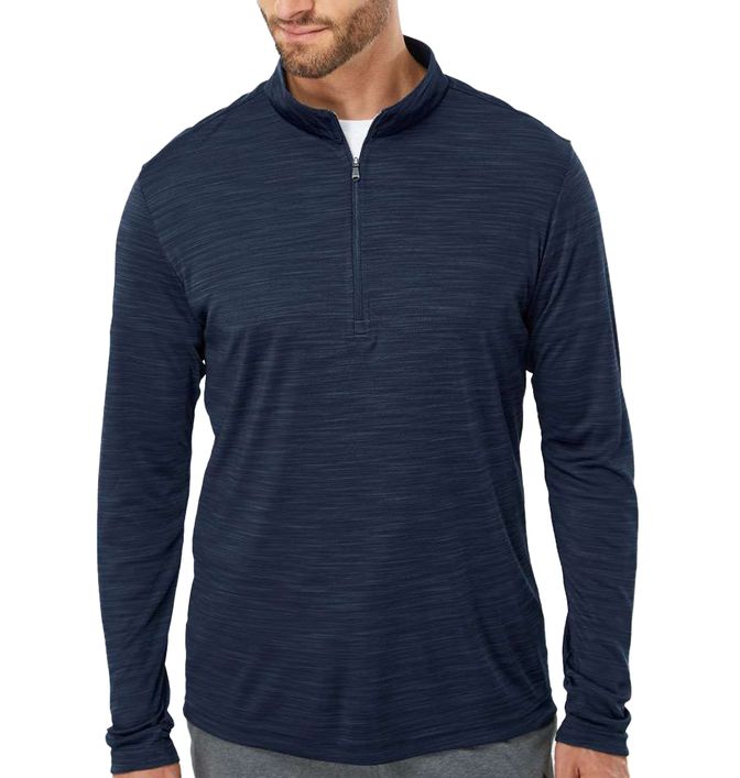 Adidas Mélange Quarter-Zip Pullover
