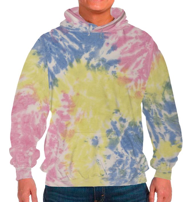 Tie-Dye Pullover Hoodie