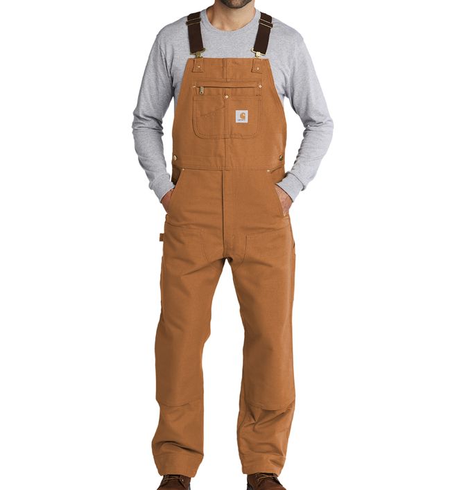 Carhartt Duck Unlined Bib Overalls