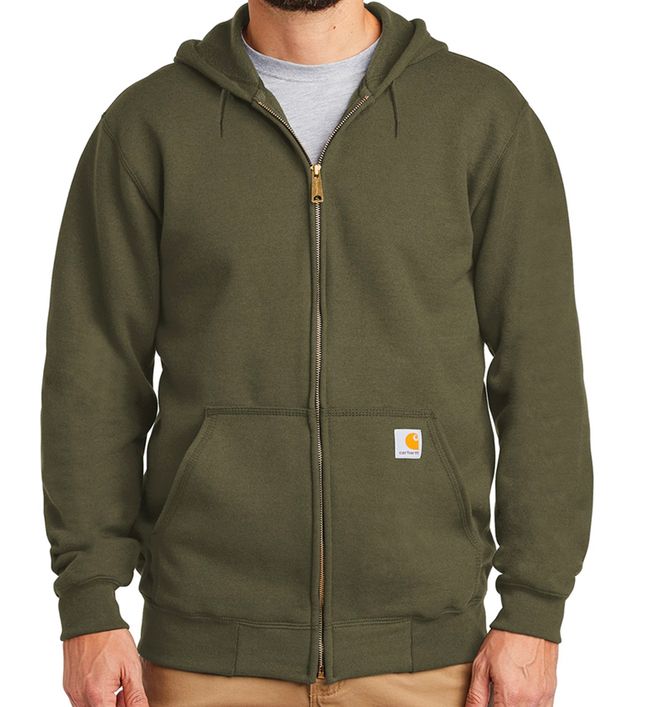 Carhartt Hooded Zip-Front Sweatshirt