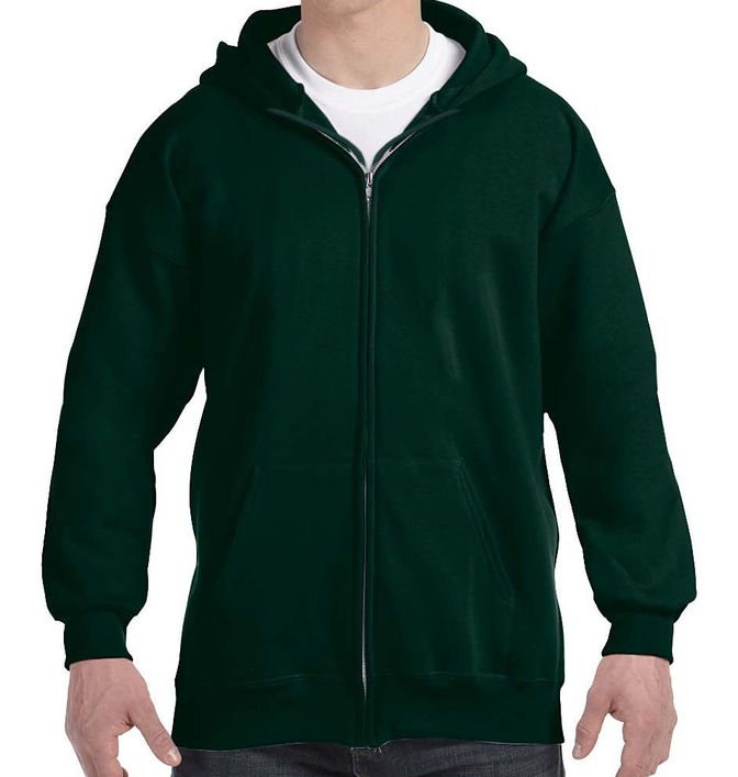 Hanes Ultimate Cotton Zip Up Hoodie