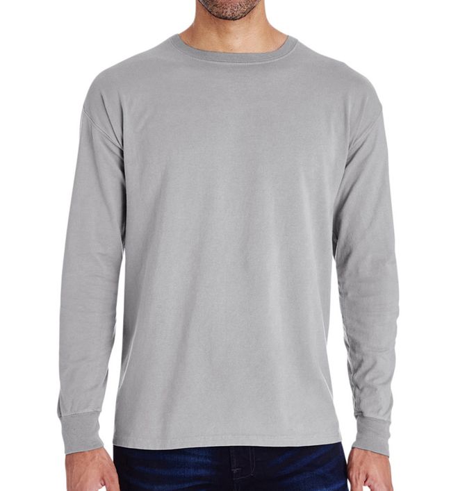 Hanes ComfortWash Cotton Long Sleeve Shirt