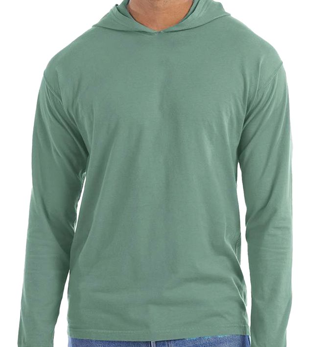 Hanes ComfortWash Hooded Long Sleeve T-Shirt