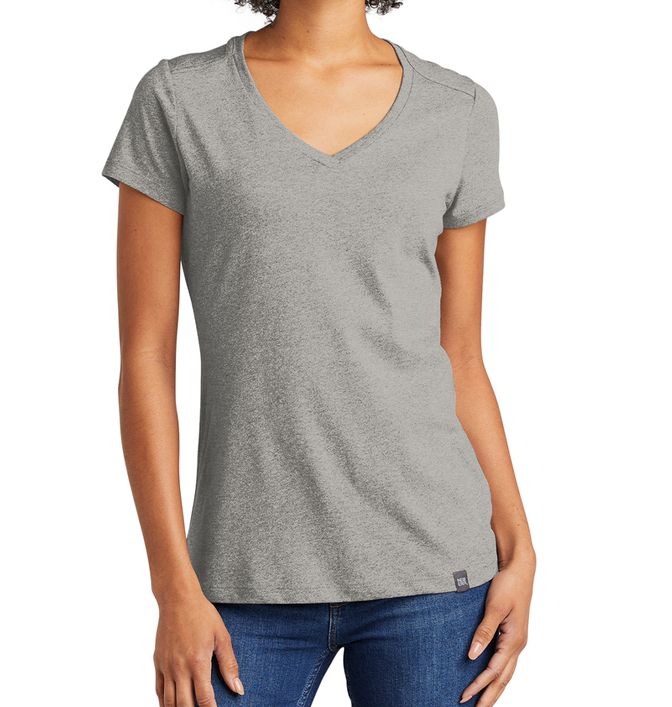 New Era Ladies Heritage Blend V-Neck Tee