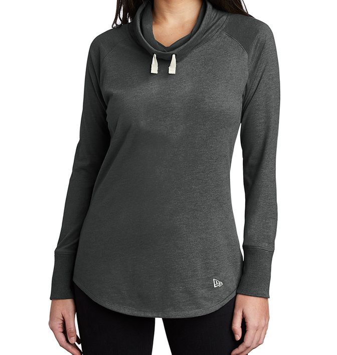 New Era Ladies Sueded Cotton Blend Cowl Tee