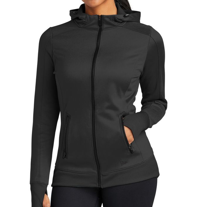 New Era Women's Venue Fleece Full-Zip Hoodie