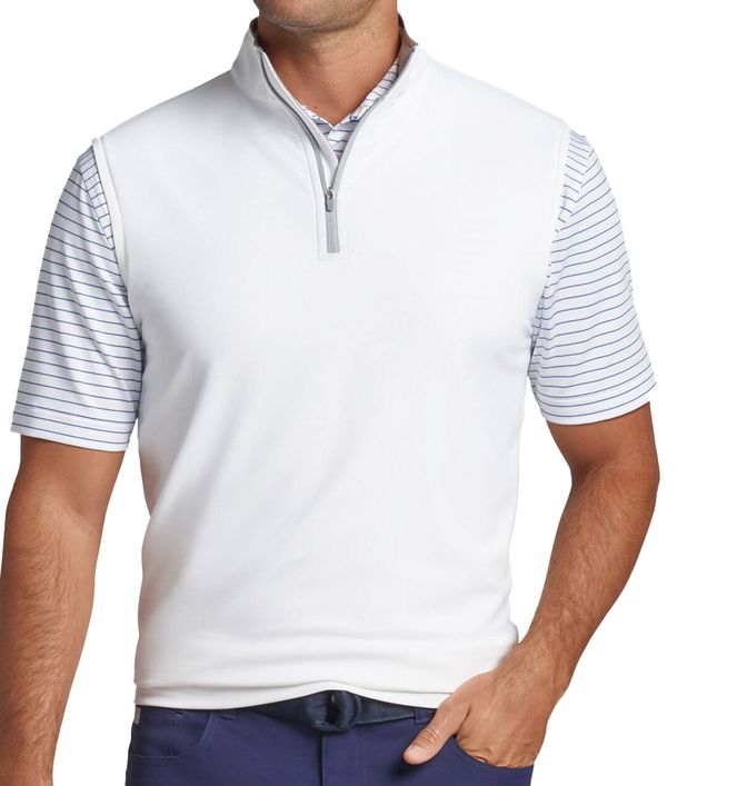 Peter Millar Galway Performance Quarter-Zip Vest