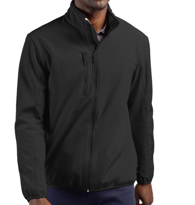Clique by Cutter & Buck Trail Stretch Softshell Full-Zip Jacket