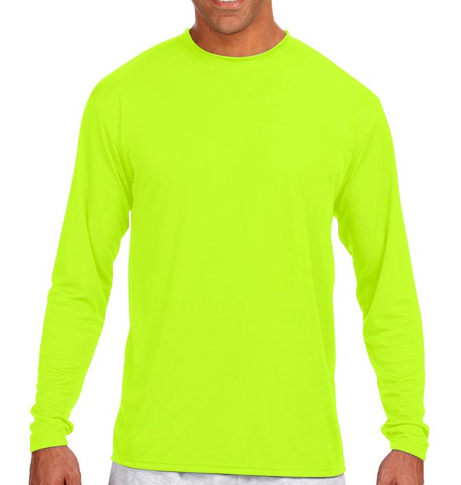 A4 Moisture Wicking Long Sleeve Shirt