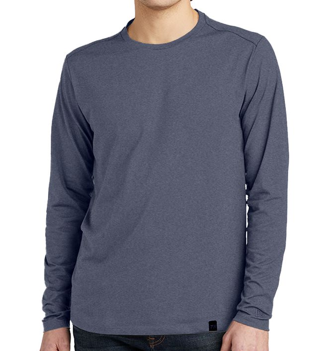 New Era Heritage Blend Long Sleeve Crew Tee