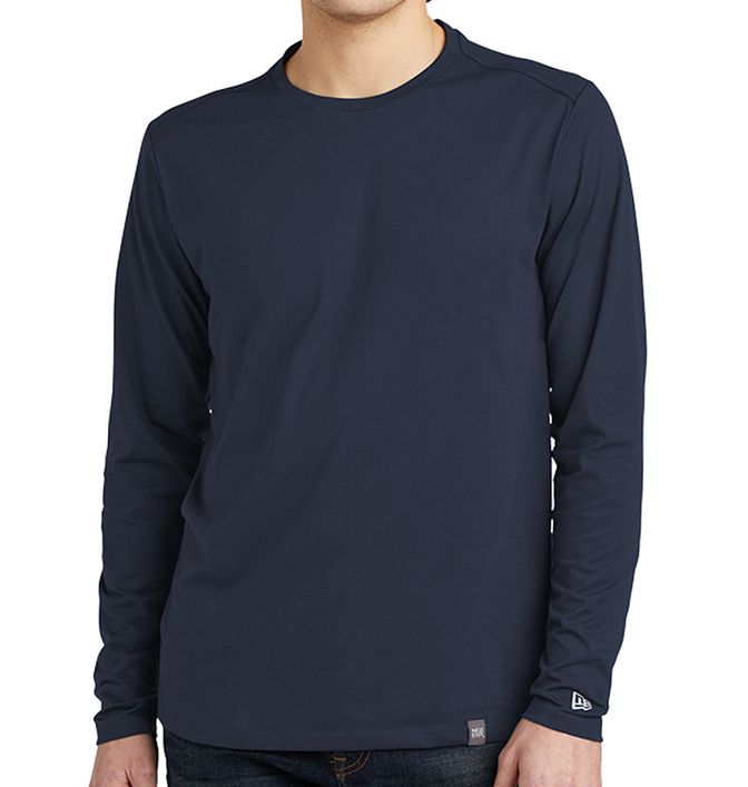 New Era Heritage Blend Long Sleeve Crew Tee