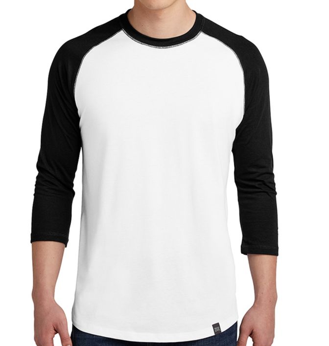 New Era Heritage Blend Baseball Raglan Tee