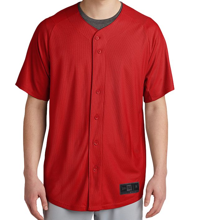 New Era Diamond Era Full-Button Jersey