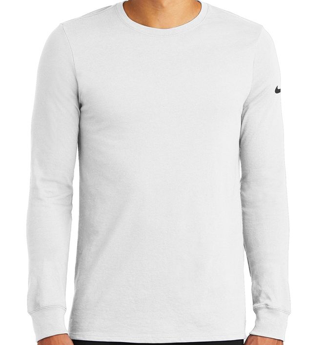Nike Dri-Fit Cotton/Poly Long Sleeve Tee