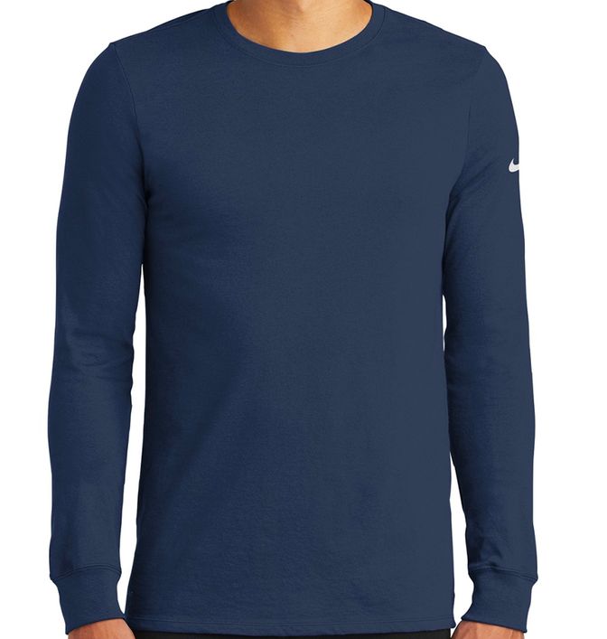 Nike Dri-Fit Cotton/Poly Long Sleeve Tee