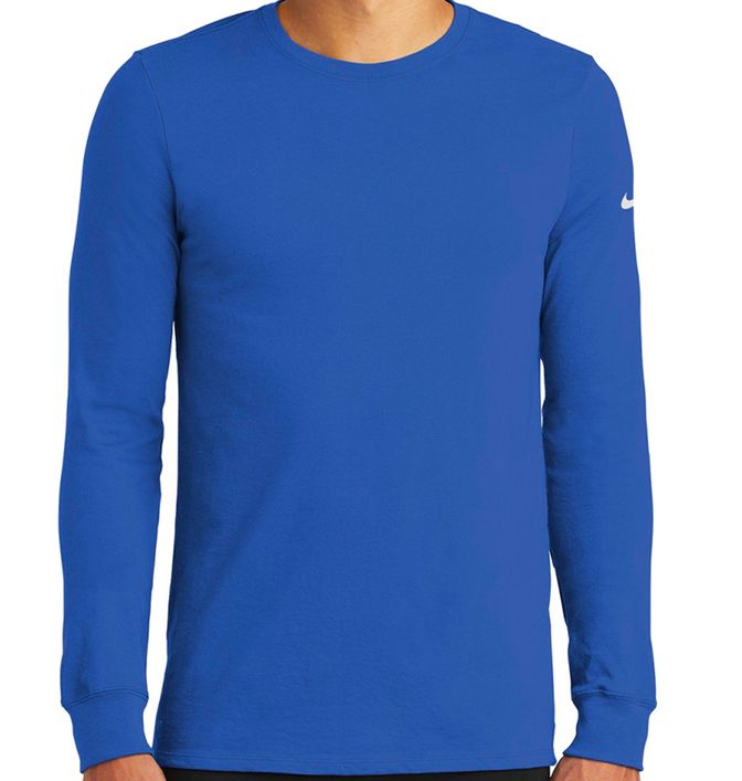 Nike Dri-Fit Cotton/Poly Long Sleeve Tee