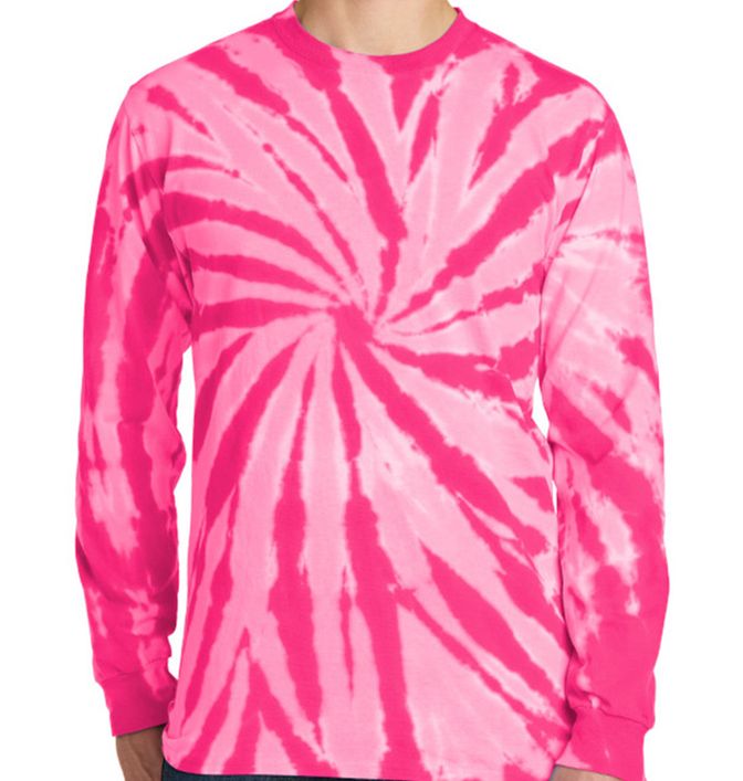 Port & Company Tie-Dye Long Sleeve Tee