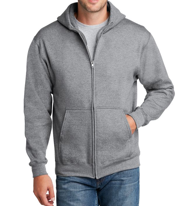 Port & Company Core Fleece Zip Up Hoodie