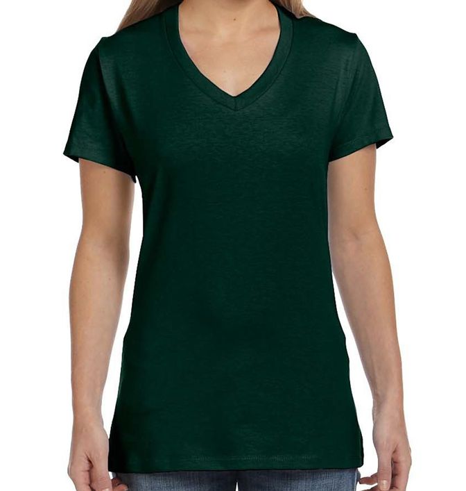 Hanes Nano-T® Women's V-Neck T-Shirt