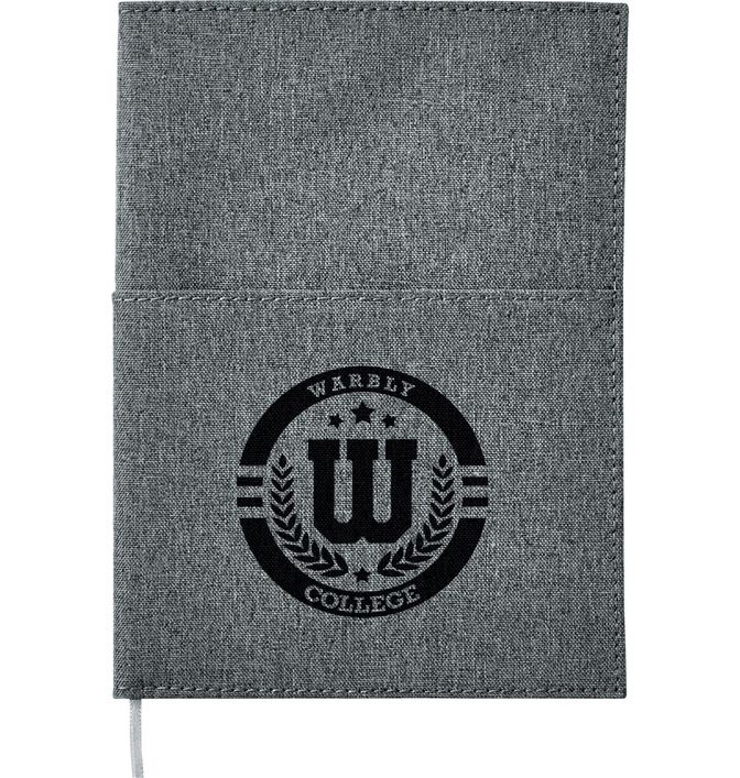 5"x 7" Canvas Pocket Refillable Notebook