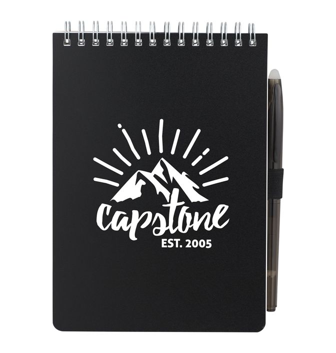 4” x 6” Mineral Stone Field Reporter Notebook w/Pe