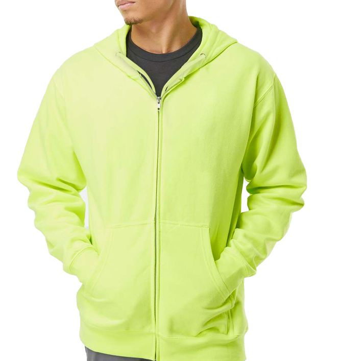Independent Trading Co. Midweight Full Zip Hoodie