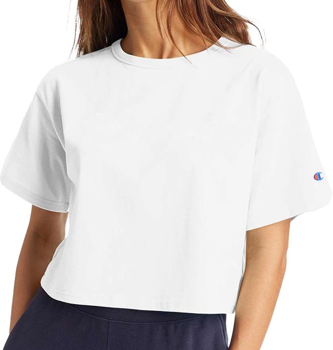 Champion Women's Heritage Jersey Crop T-Shirt